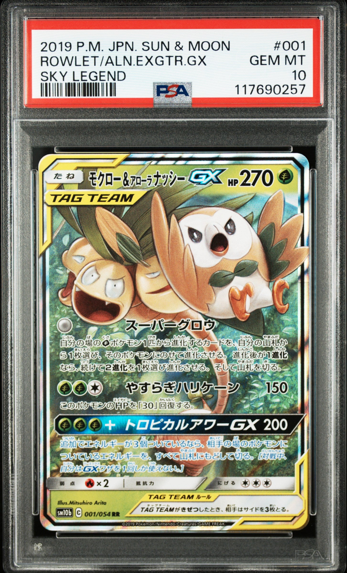 PSA 10 001/054 117690257