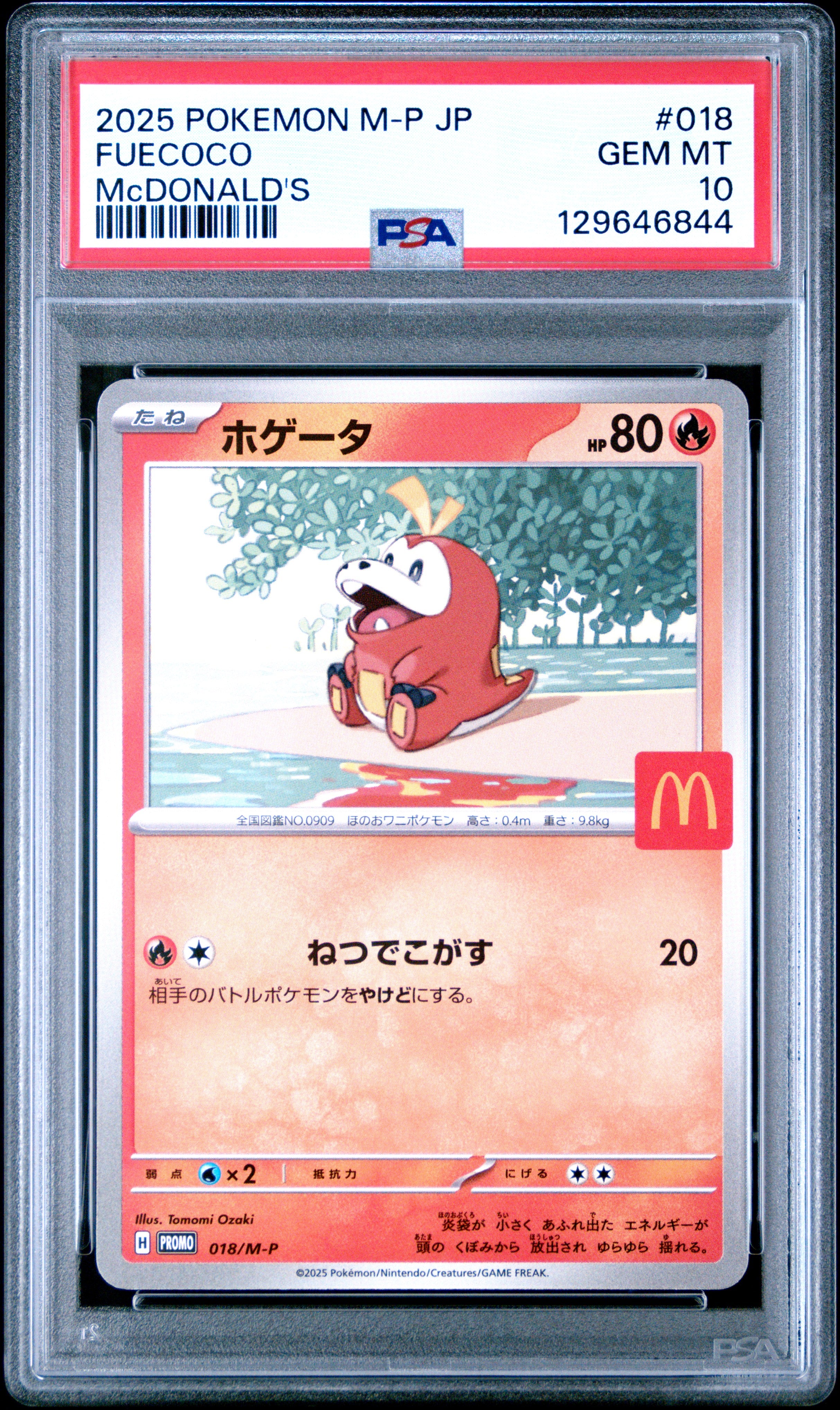 PSA 10 017-022/M-P (set001) 129646843