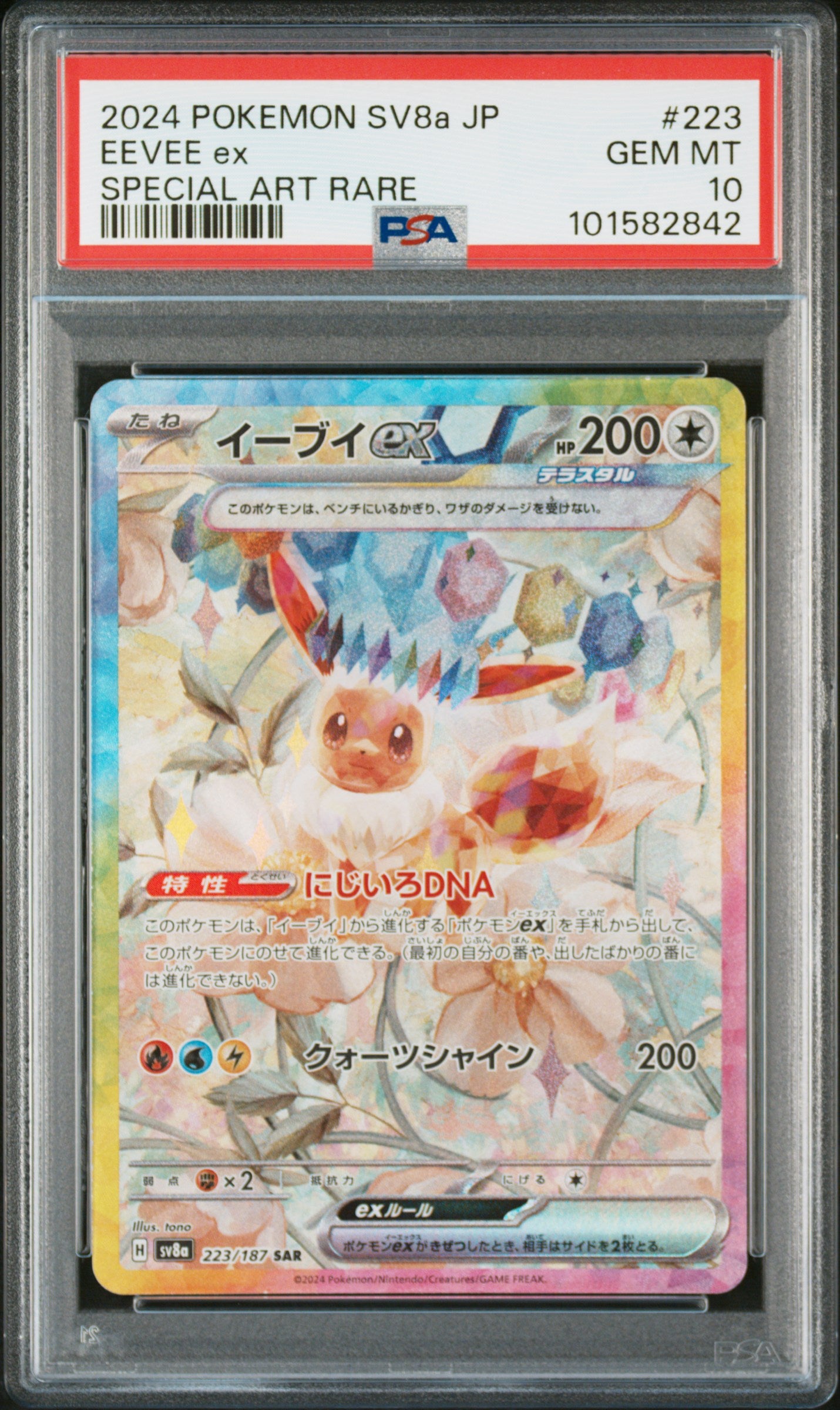 PSA 10 200,202,205,206,209,211,212,217,223,224/187 119450557 (Set 025)