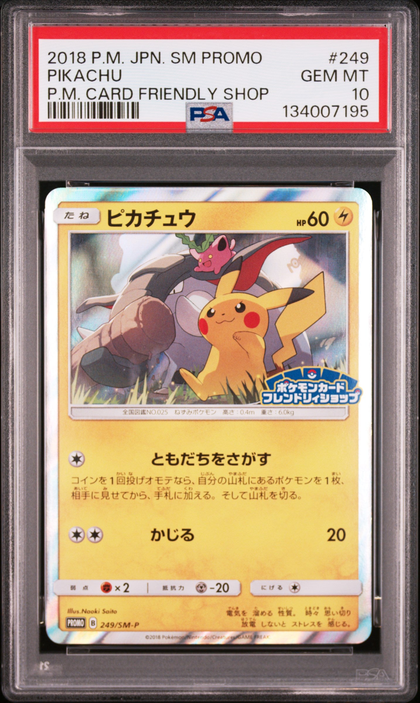 PSA 10 179,200,227,249/SM-P 120673767 (Set 022)