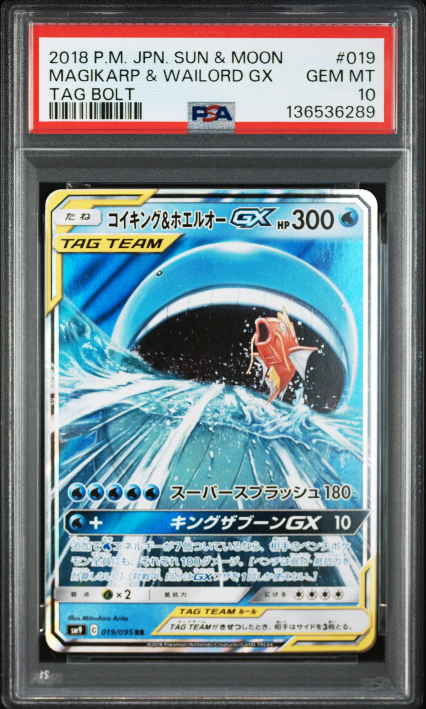 PSA 10 019/095 136536289