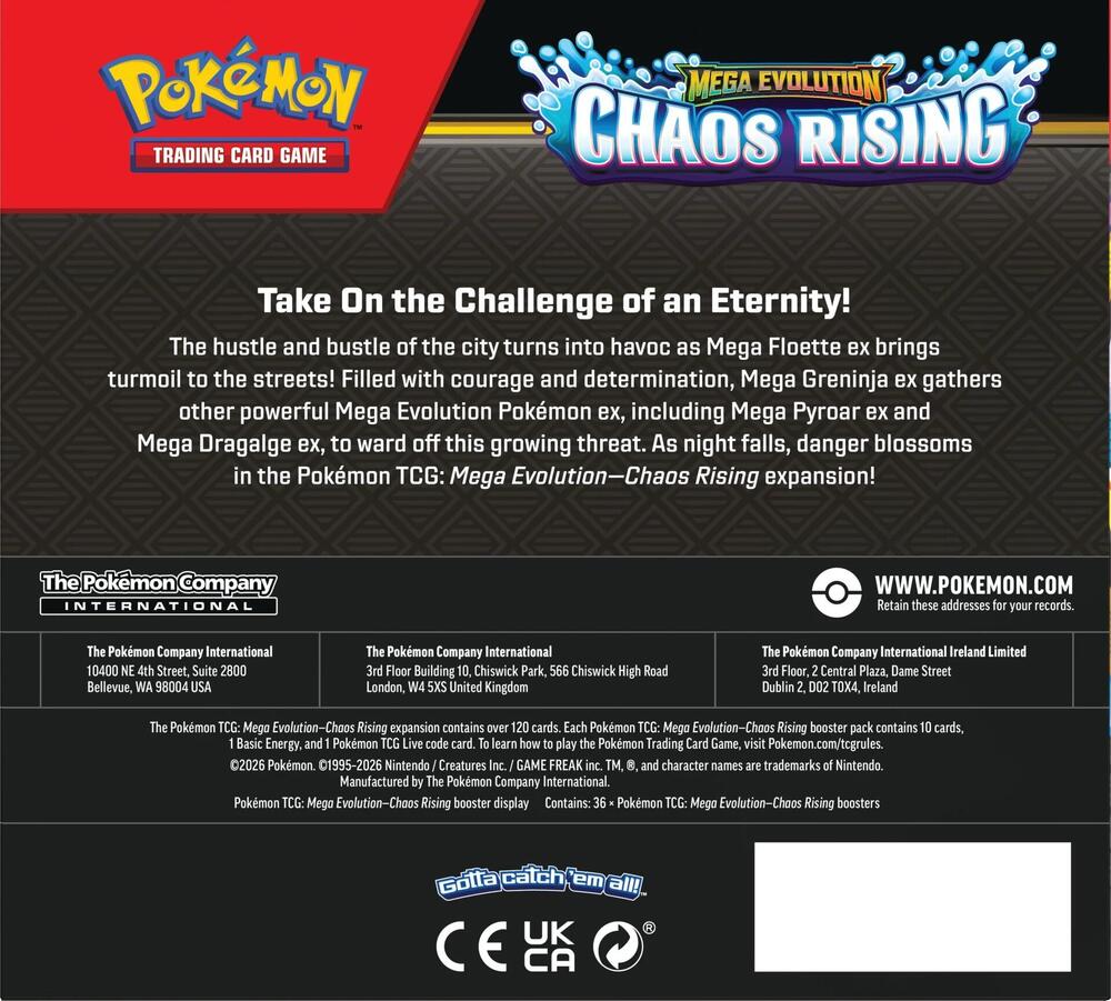 ME04 Chaos Rising Booster Box [EN]