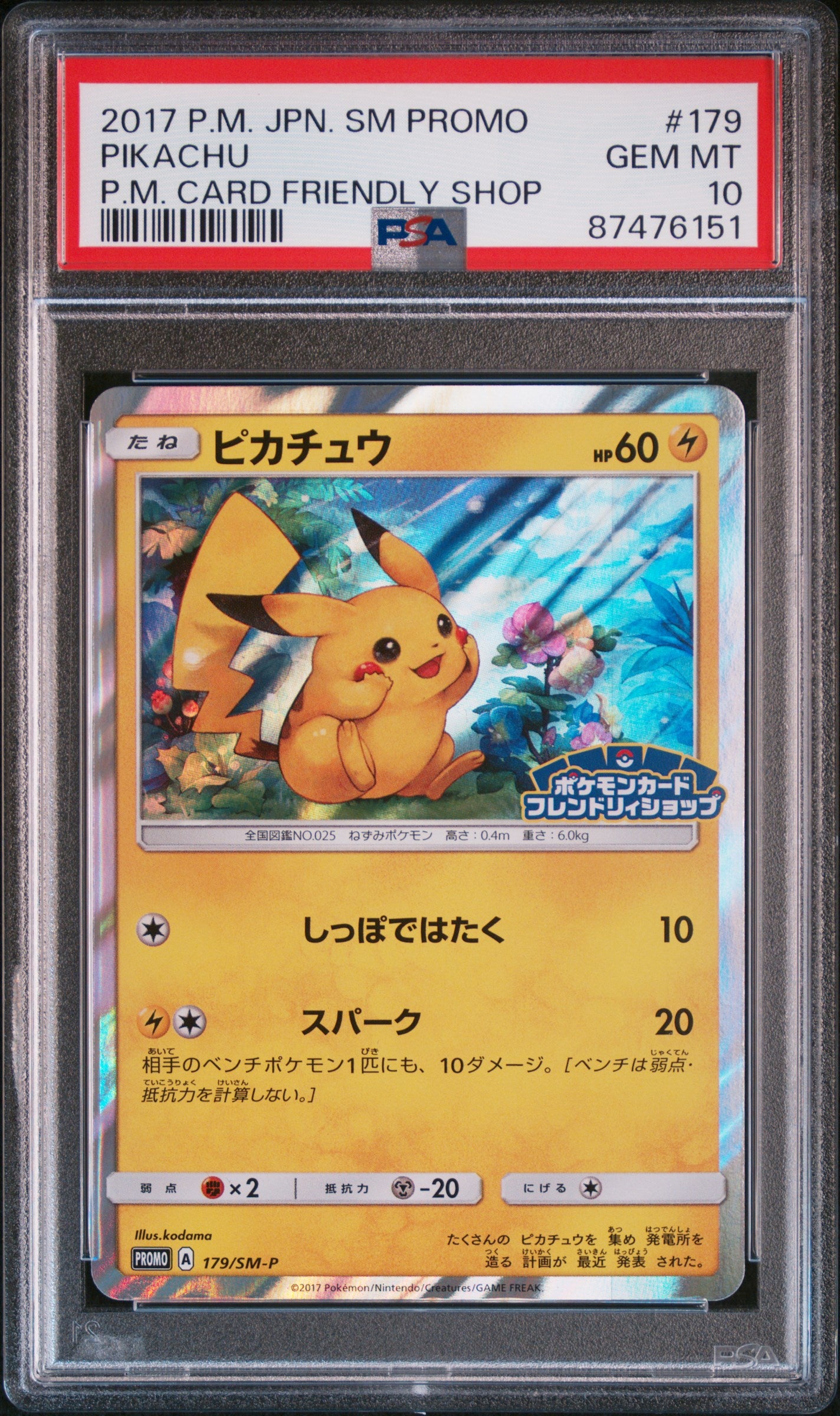 PSA 10 179/SM-P 87476151