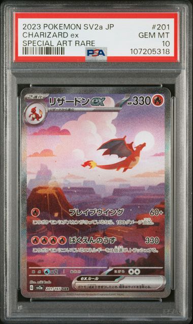 PSA 10 201/165 107205318